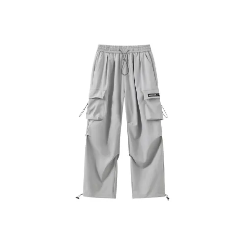 WARRIOR Cargo Pants Men Light Gray