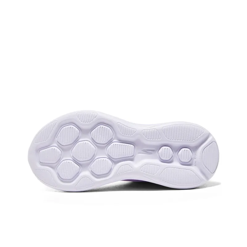 Skechers Go Run 400 V2 Slip Resistant Cushioning Abrasion Resistant Sports Casual Shoes Lavender Teenagers-5