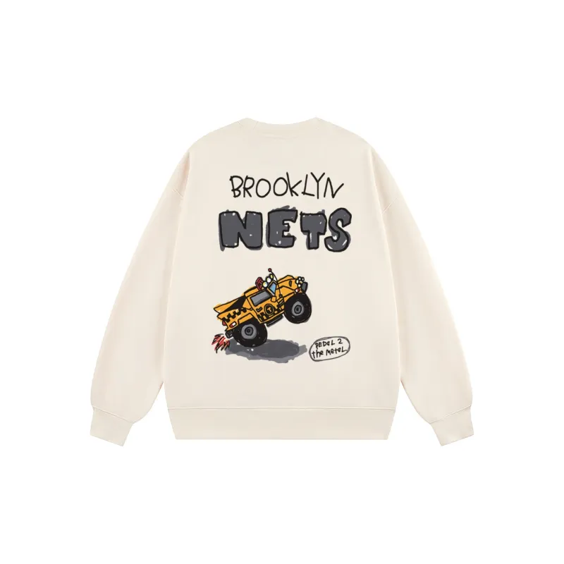 AFTER SCHOOL SPECIAL Sweatshirt Unisex Cream-1