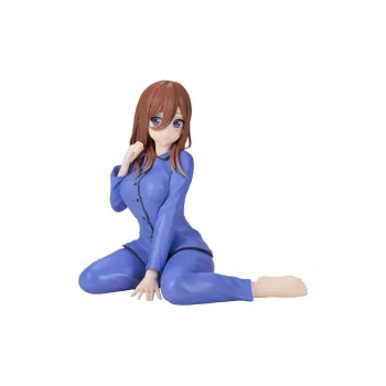 BANPRESTO Relax Time Miku Nakano, The Quintessential Quintuplets Bonus Gifts 12cm