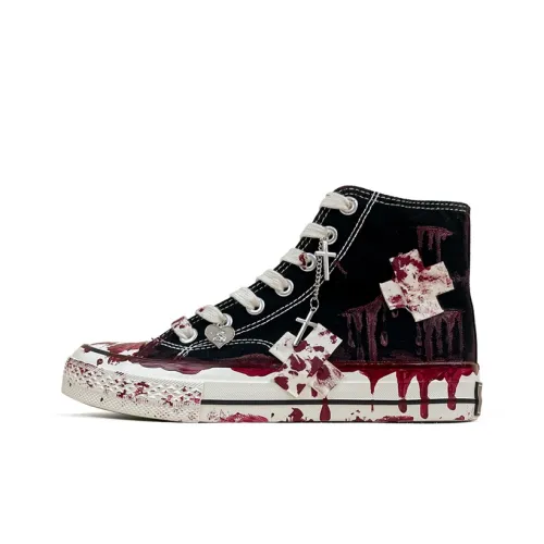 A&M Canvas Shoes Unisex Mid-Top