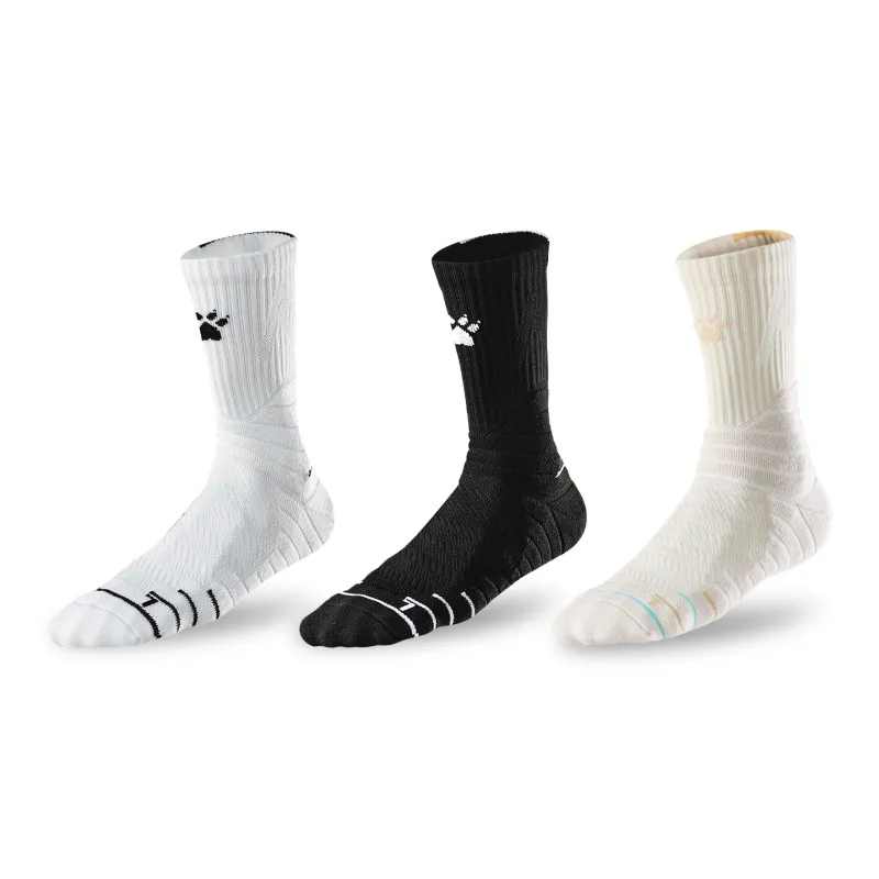KELME Basketball Socks Unisex 3 Pack-2