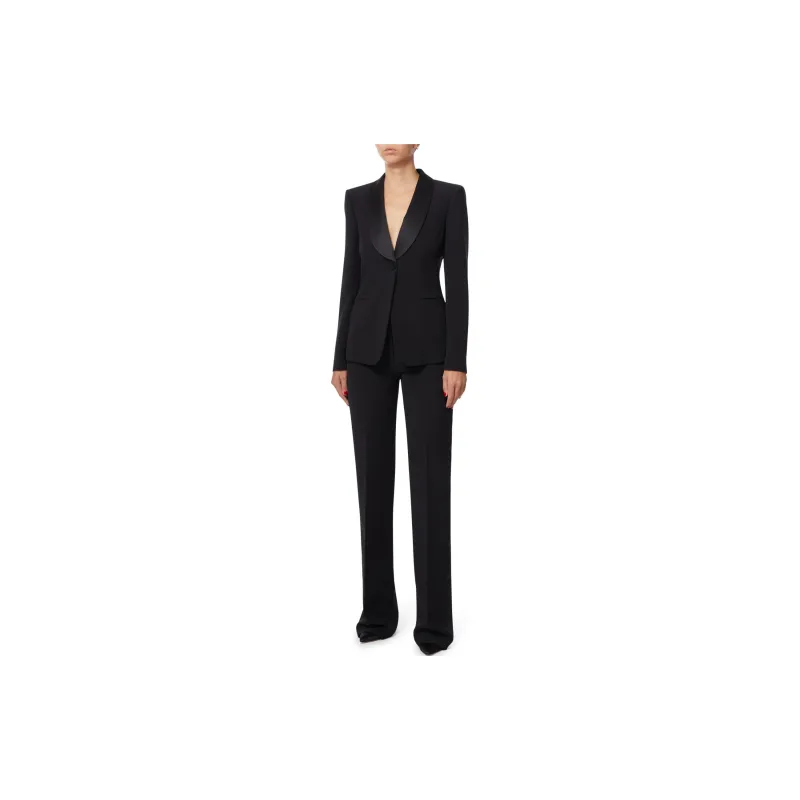 GIORGIO ARMANI FW22 Business Suits Women's Black-3