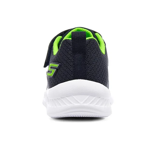 Skechers Comfy Flex 2.0 Slip-Resistant Cushioning Wear-Resistant Kids Lifestyle Shoes Dark Blue Green Teenagers-3