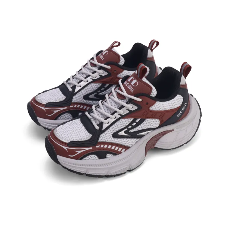 GLO BULL Anti-Slip And Wear-Resistant Height Increasing Low-Top Chunky Sneakers Unisex-26