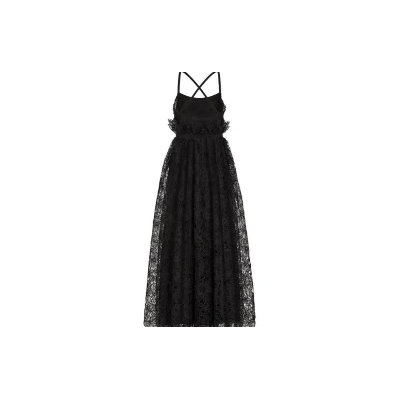 DIOR Slip Dresses Women's Black-1