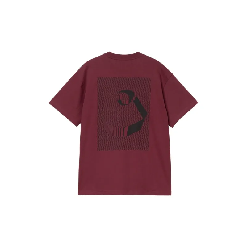Carhartt WIP T Shirt Men's Brick Red-5