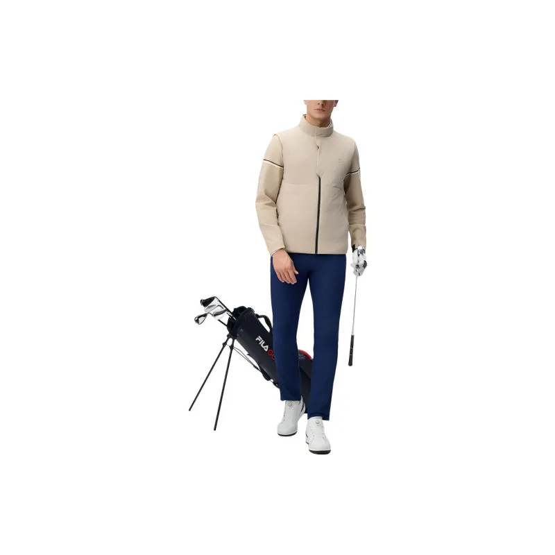 FILA Golf Series Down Jacket Men's Tobacco Camel-2