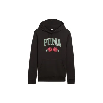 PUMA Sudadera Con Capucha Con Falso Bordado Floral Para Mujer