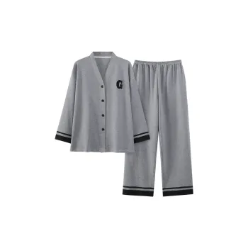 UAVAE Pajama Set Women's Dark Gray