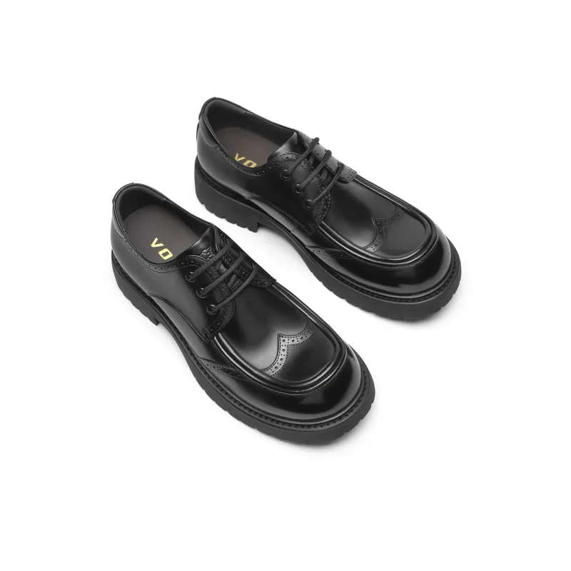 VOLO Big Head Shoes Casual Shoes Men's Black Brown-2