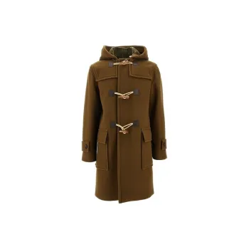 Burberry Long Sleeved Hooded Coat