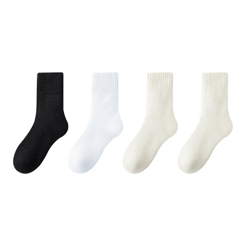MIIOW Mid Calf Socks Women's Combo Set-17
