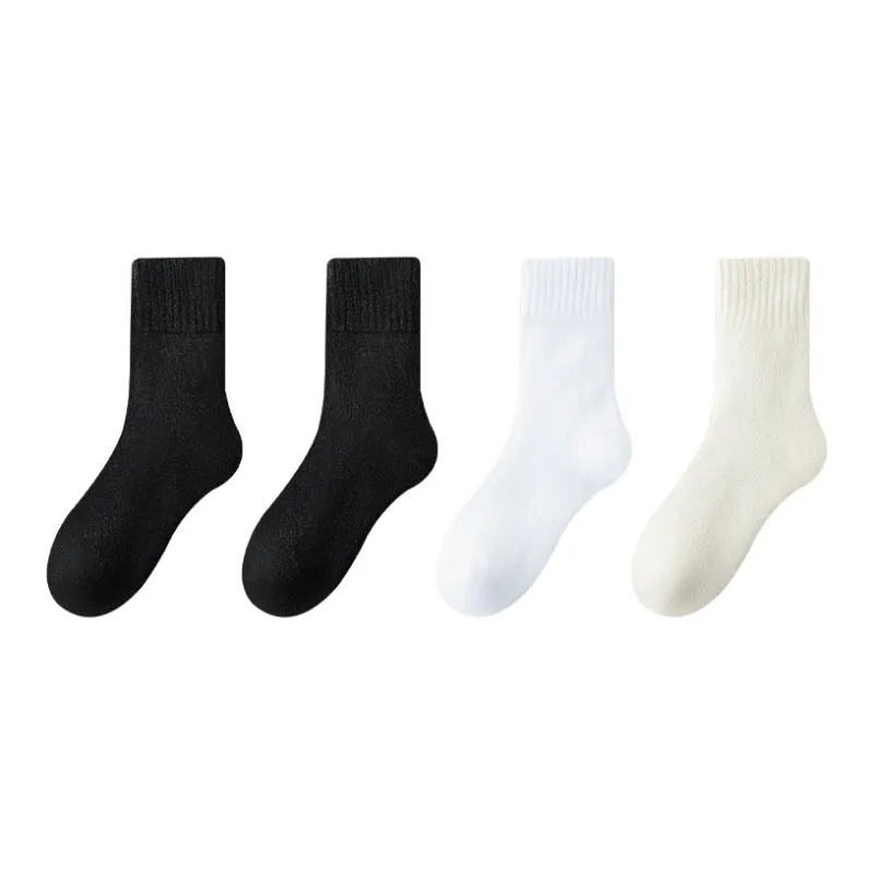 MIIOW Mid Calf Socks Women's Combo Set-15