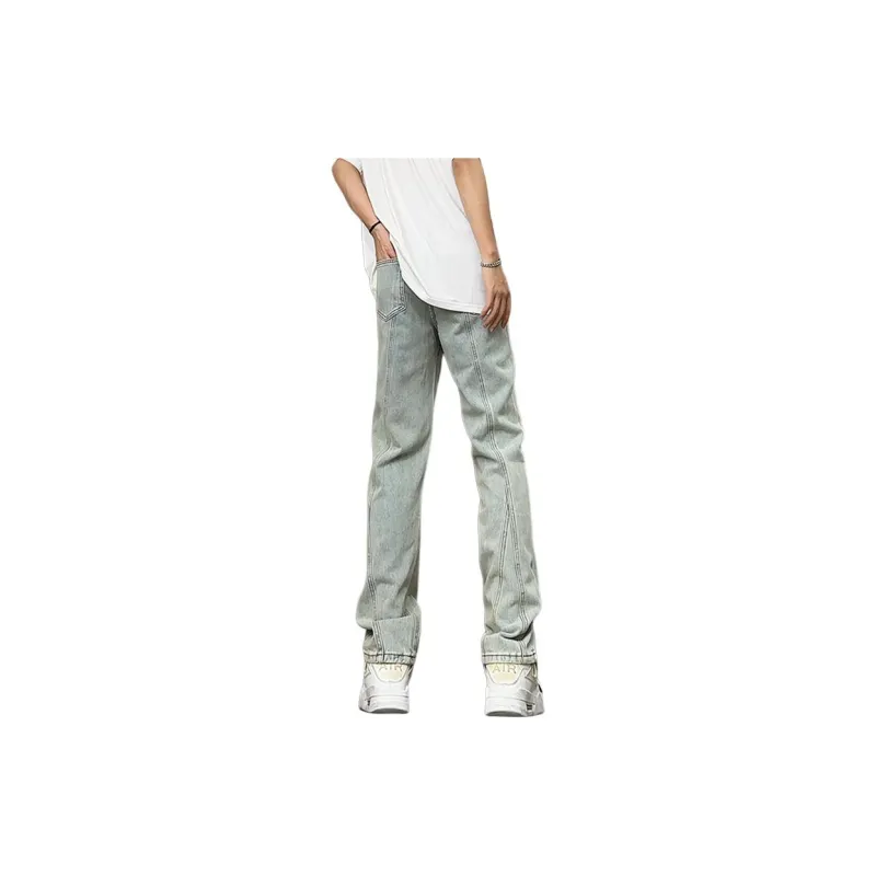 POLAR BEAR Jeans Unisex Yellow Mud-1