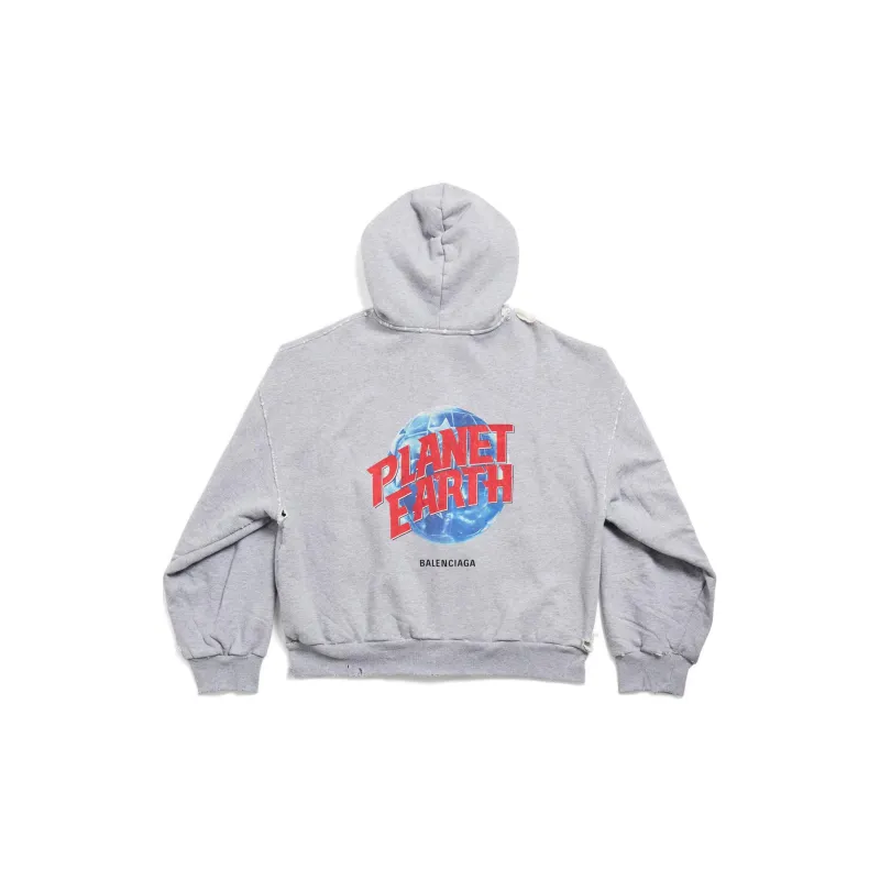 Balenciaga Sweatshirt Regular Fit Men's Gray-1
