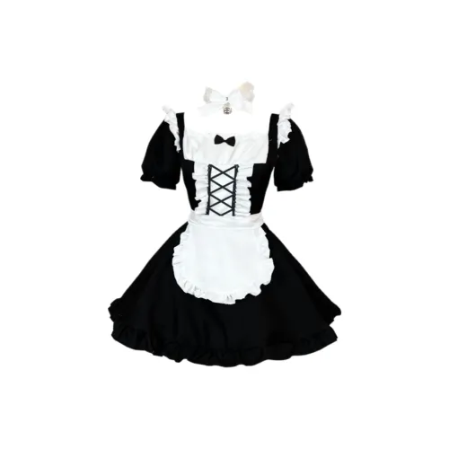 OUTDOORPRINCE Lolita Dresses Women's Black