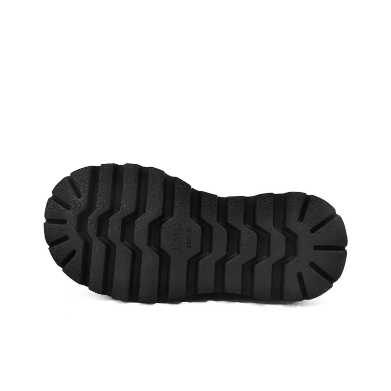 KMD Casual Single Shoes Women's Black-4