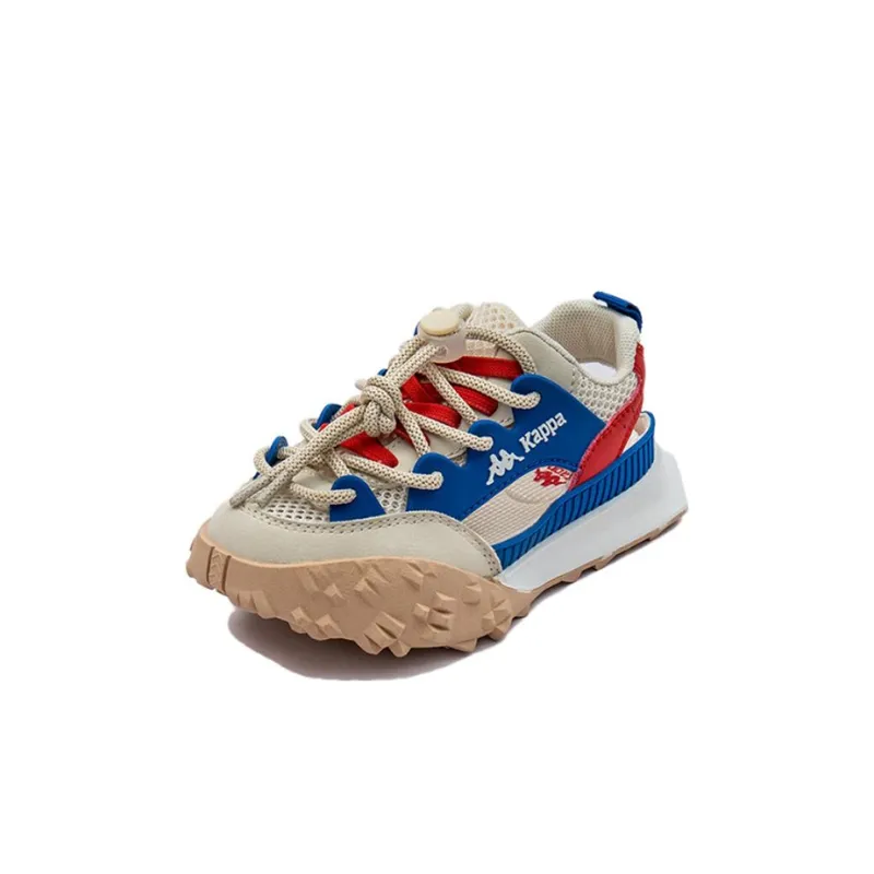 KAPPA KIDS Breathable Slip Resistant Lightweight Kids Lifestyle Shoes Beige Blue Kids'-2