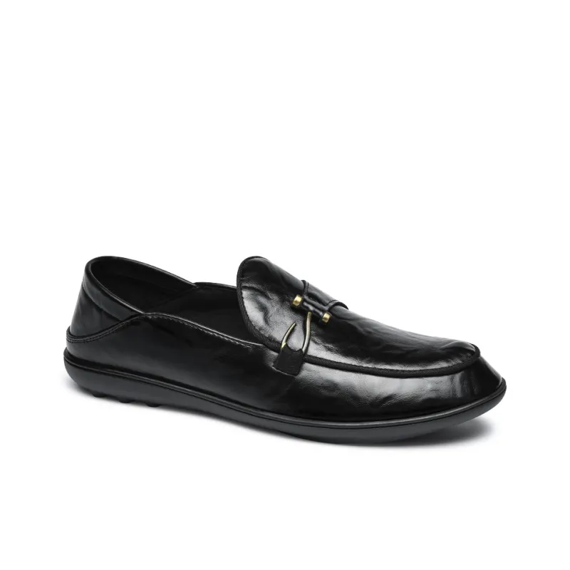 G5 Men's Casual Shoes Men Low Top Black/Brown-1
