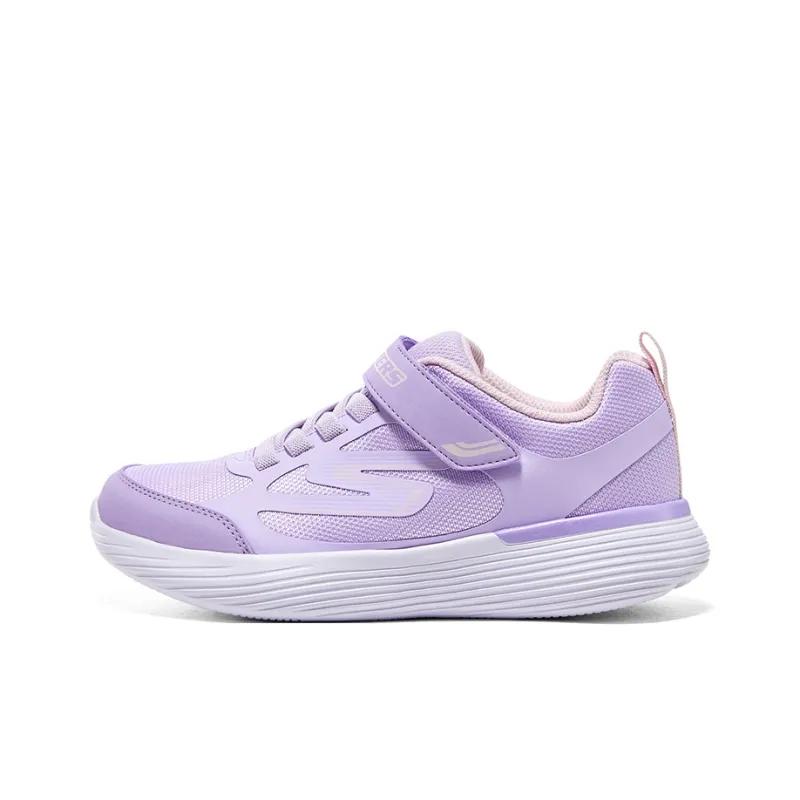 Skechers Go Run 400 V2 Slip Resistant Cushioning Abrasion Resistant Sports Casual Shoes Lavender Teenagers-0