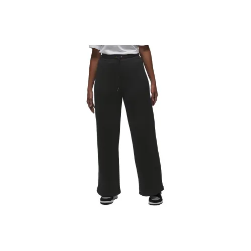 Jordan Flight Fleece Knitted Sweatpants Women's Black