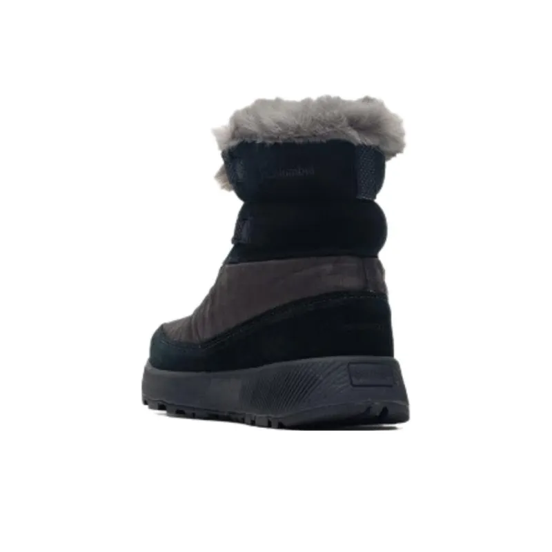 Columbia Sportswear Warm Wear Resistant Slip Resistant Short Snow Boots Women's Black-1