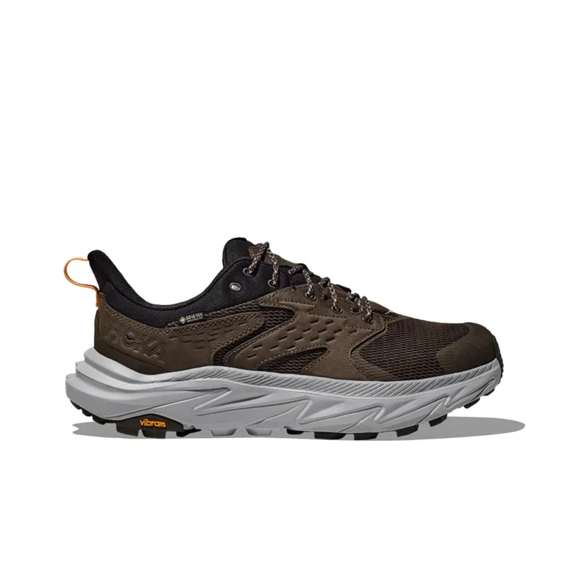 HOKA ONE ONE Anti-Slip Wear-Resistant Low-Top Trekking Shoes Unisex Dark Brown-1