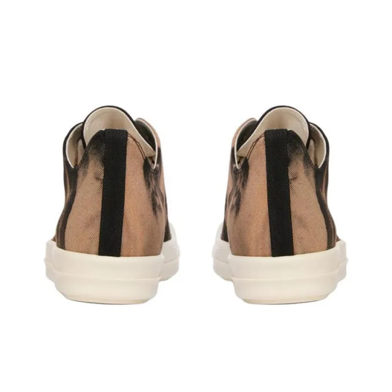 Rick Owens DRKSHDW Low-Top Skateboard Shoes Men's Brown-3