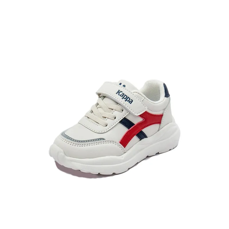 KAPPA KIDS Non slip Wear resistant Shock Absorption Kids Lifestyle Shoes Beige Blue Kids'-2