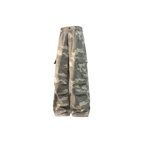 DAREASY Cargo Pants Unisex Camouflage