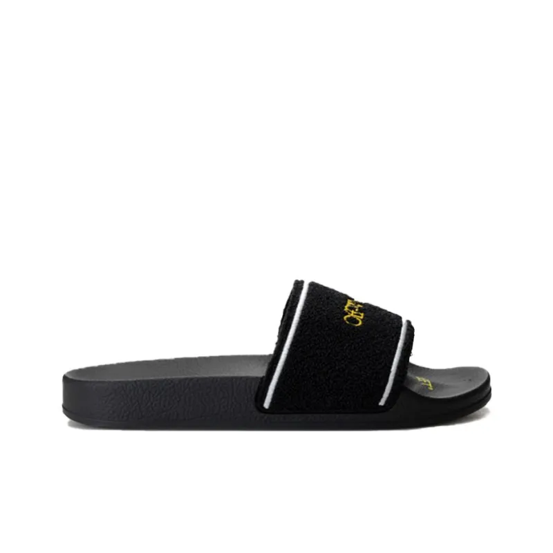 OFF WHITE Stylish Sandal Men's Black-1
