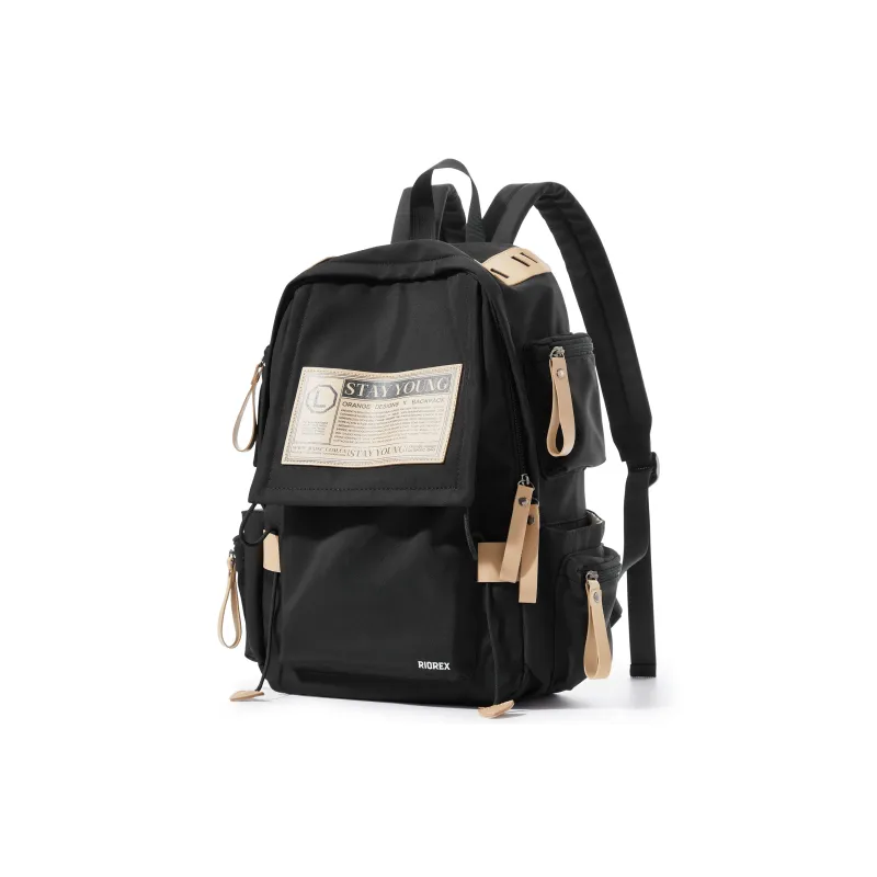 RIOREX Canvas Backpack Laptop Bag Unisex Multicolor-1
