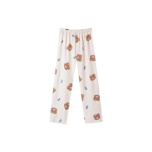 OUSHIBO Pajama Pants Women's Image Color