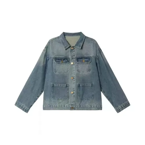 STARFEI Denim Jackets Women's Blue