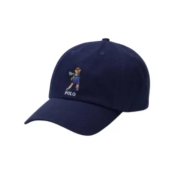 Ralph Lauren Cotton Baseball Caps Kids' Blue