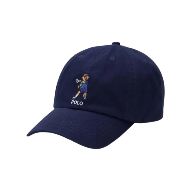 Ralph Lauren Cotton Baseball Caps Kids' Blue-0