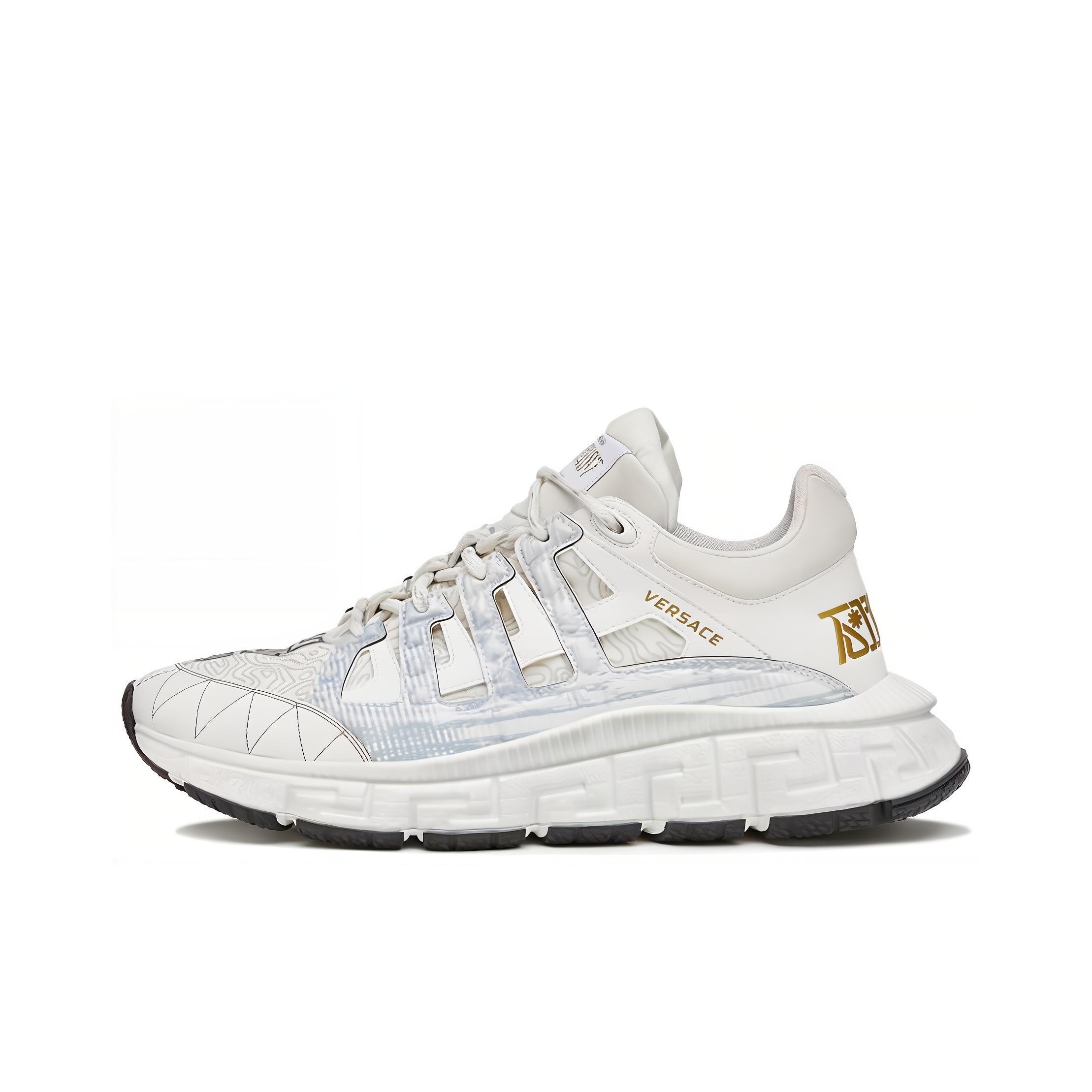 VERSACE Trigreca Sneakers White - POIZON