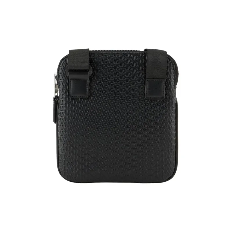 ARMANI EXCHANGEAE Polyester Shoulder Bag, Crossbody Bag Unisex Black-2