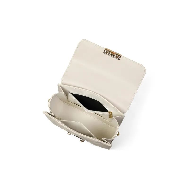 MILLIE'S Cow Leather Underarm Shoulder Bag Regular Women's Ecru-3