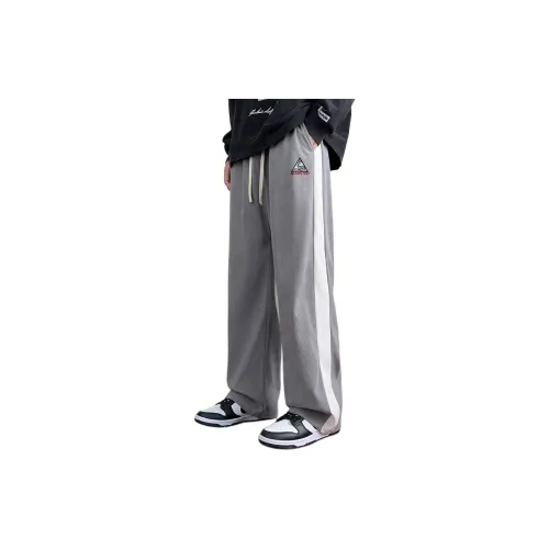 WARRIOR Casual Pants Men Light Gray