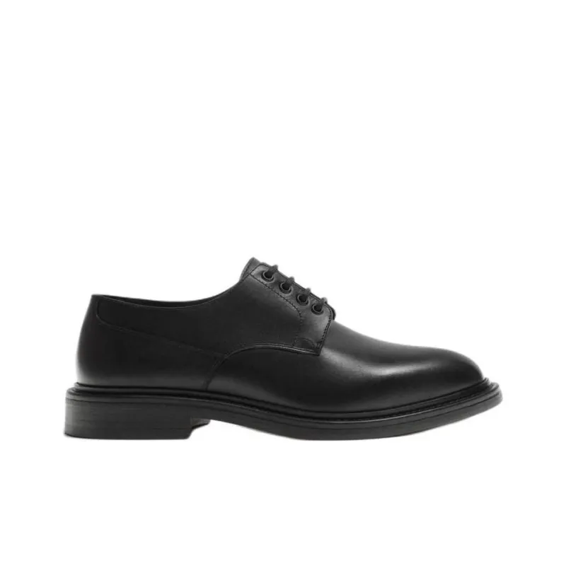 ZARA Dress Shoes Men Low Top Black-1