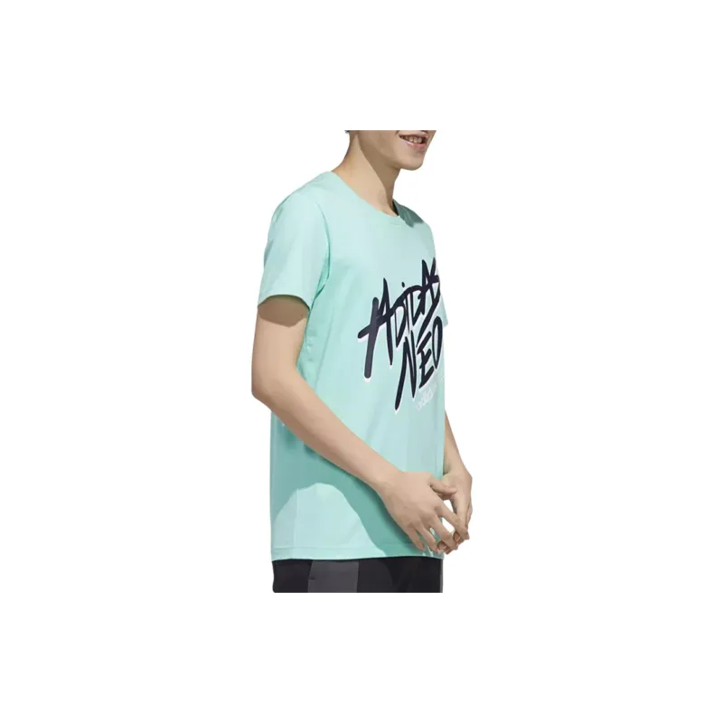 Adidas Neo T Shirt Men's Mint Green-5