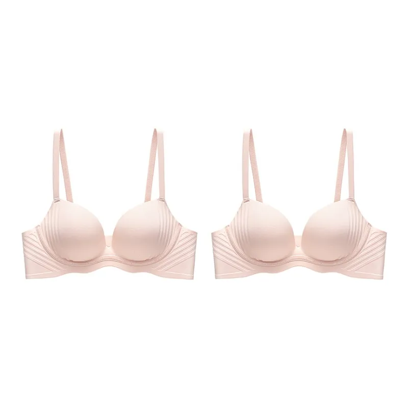 Lanza Bra Women's Combo Set Skin Pink-19