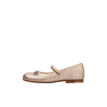 GUCCI Kids Horsebit-detail Ballerina Shoes