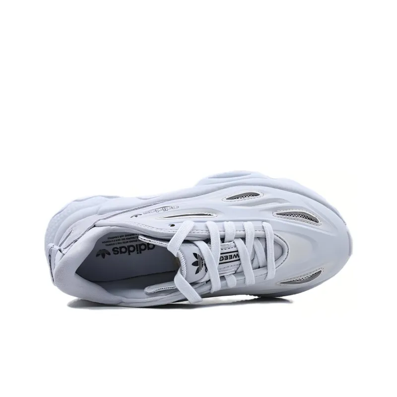 Adidas Originals Ozweego Series Celox J Wear-Resistant Sports Casual Shoes White Teenagers-2