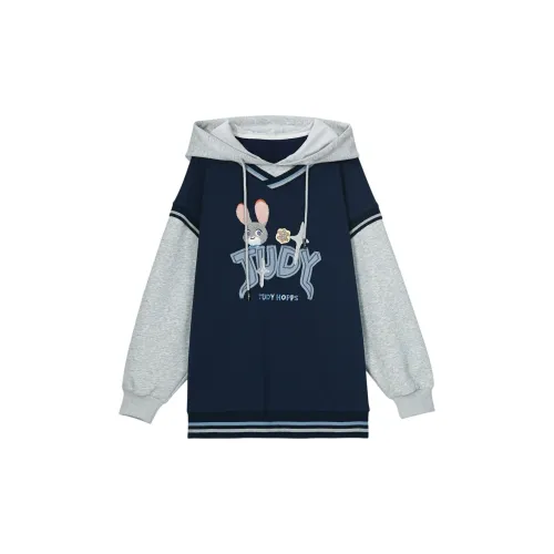 Disney X Snbl Sweatshirts Women's Navy Blue