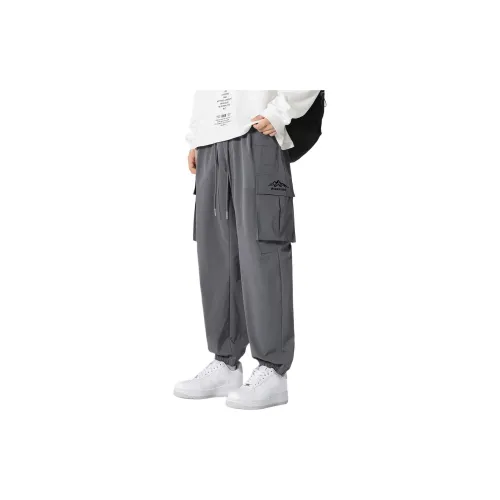 WARRIOR Casual Pants Men Gray