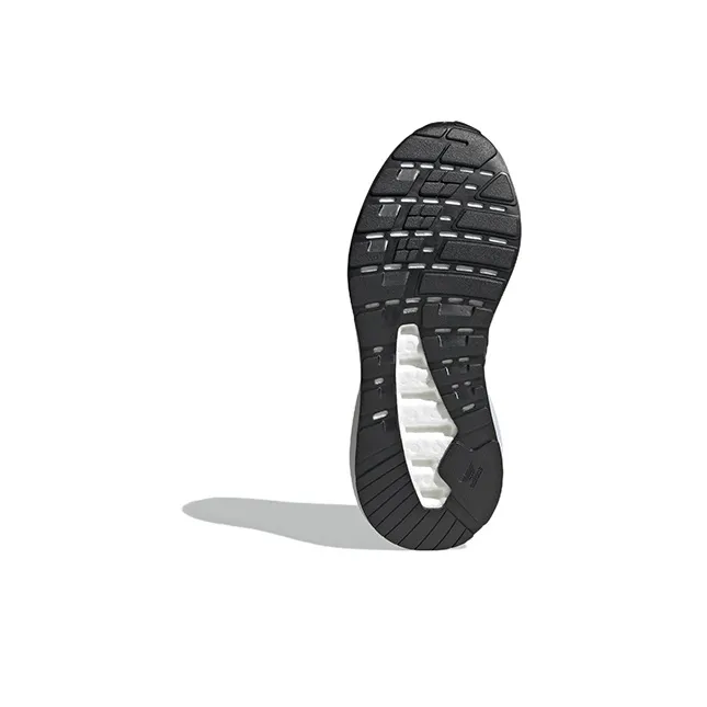 Adidas Originals ZX 2K BOOST 2.0 J Anti Slip Wear Resistant Low Top Kids Lifestyle Shoes Black White Teenagers-5