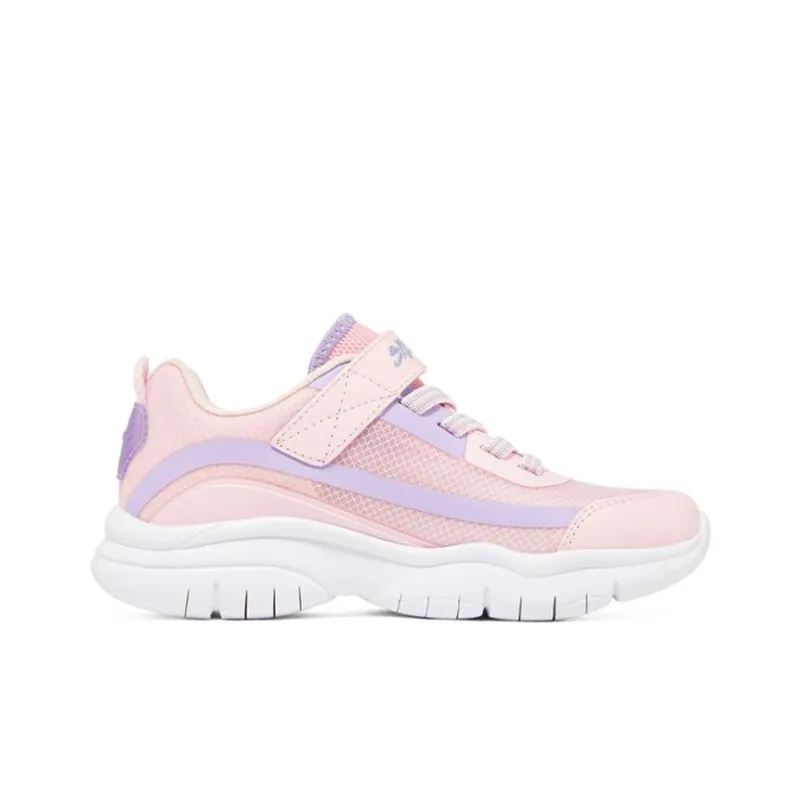 Skechers Flex Blast Slip Resistant Cushioning Wear Resistant Low Top Kids Lifestyle Shoes Pink Purple Teenagers-1